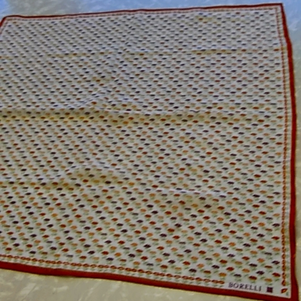 Borelli scarf.